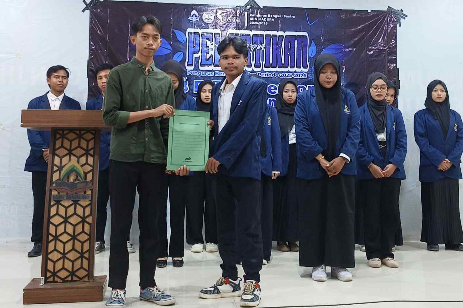 PELANTIKAN PENGURUS BARU DAN PAB EXTRA IV, DENGAN MEMBANGUN SOLIDARITAS DAN KREATIVITAS