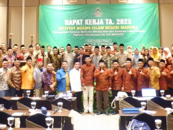 Seluruh Prodi dan Fakultas Tarbiyah Sukseskan Raker IAIN Madura Tahun 2023