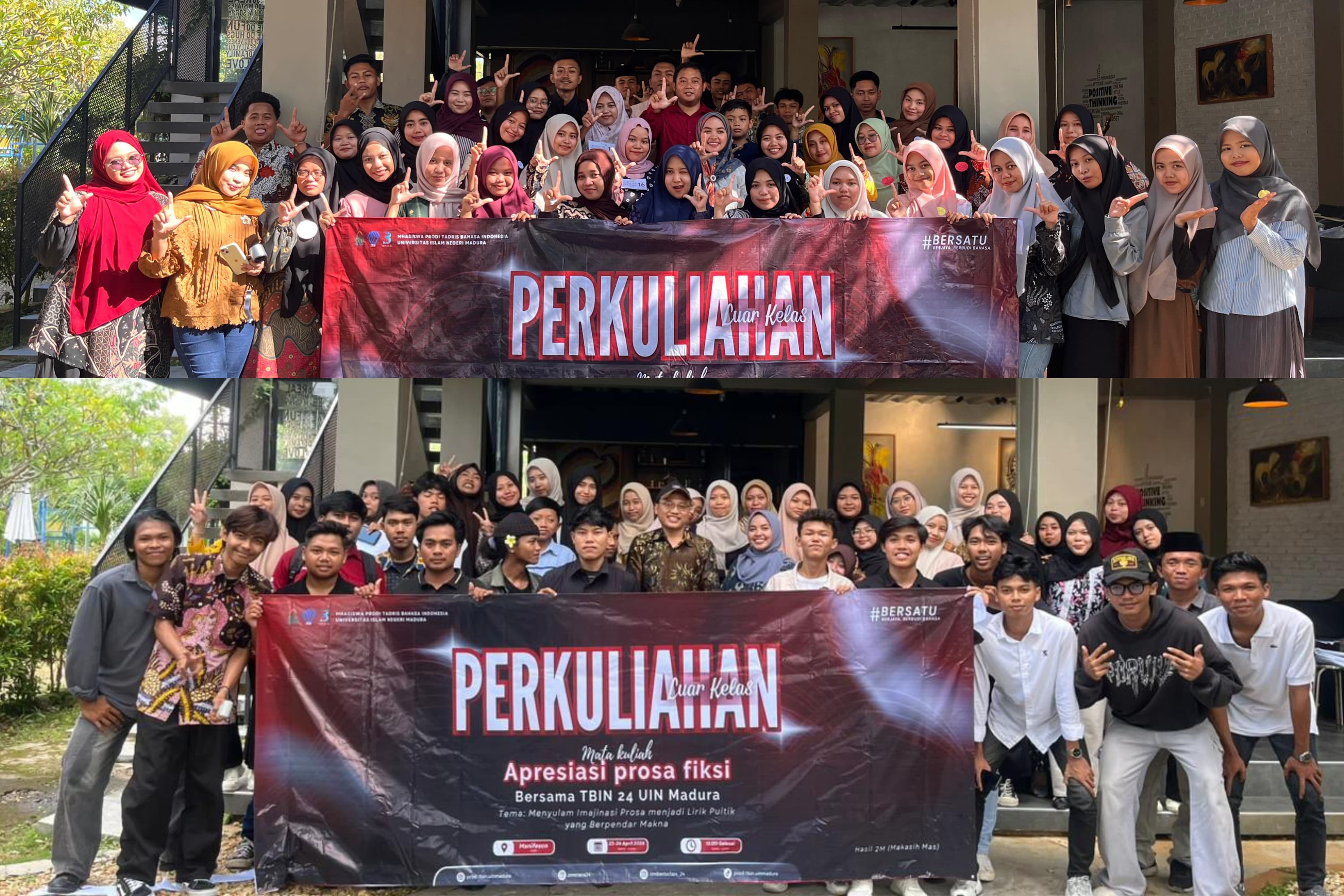 Transformasi Prosa Menjadi Puisi: Mahasiswa TBIN UIN Madura Tampilkan Karya di Manifesco Café