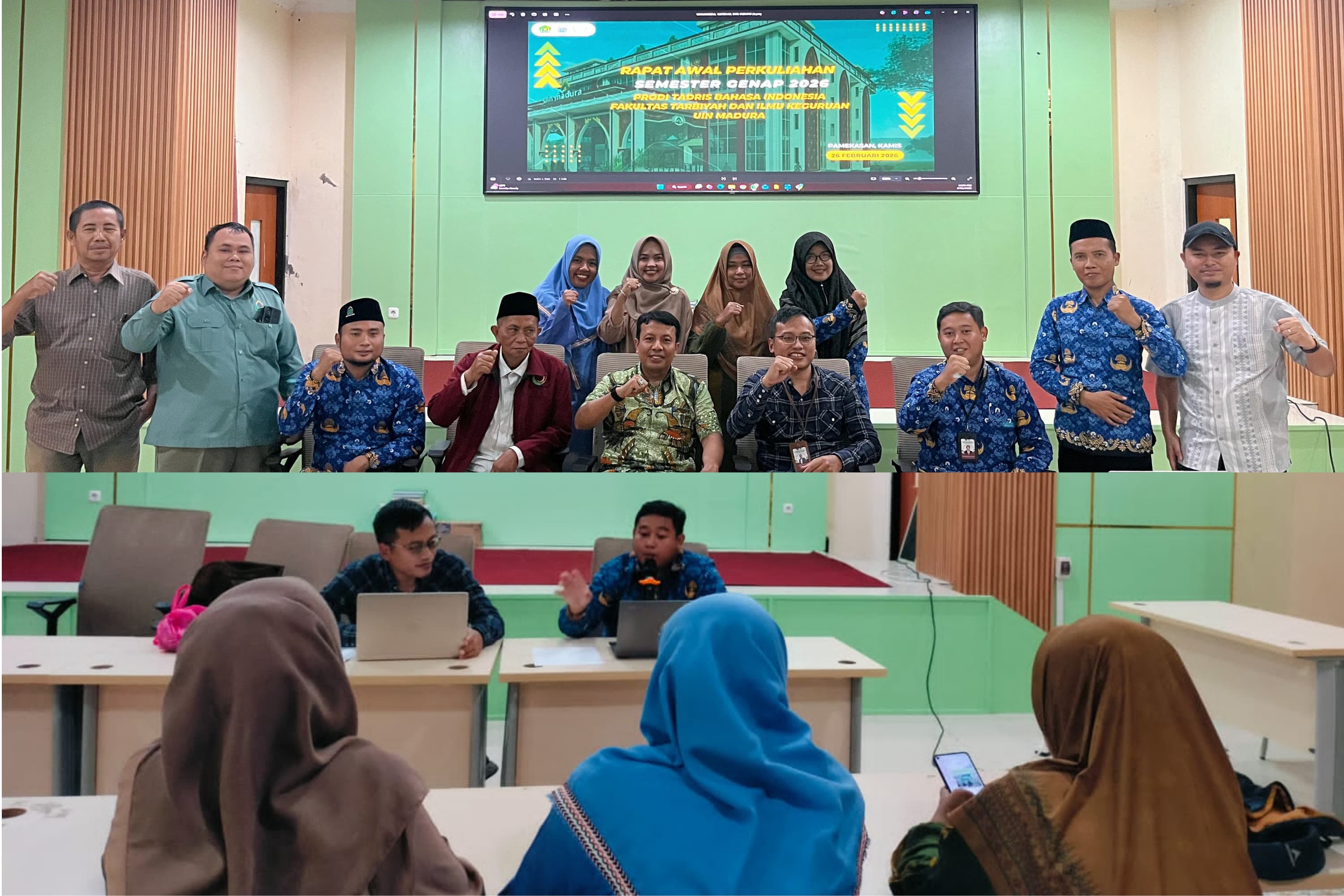 Rapat Awal Perkuliahan Semester Genap 2025/2026 Prodi TBIN Digelar di Aula FTIK