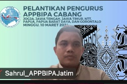 SAH! DOSEN TBIN IAIN MADURA DILANTIK MENJADI PENGURUS APPBIPA JATIM